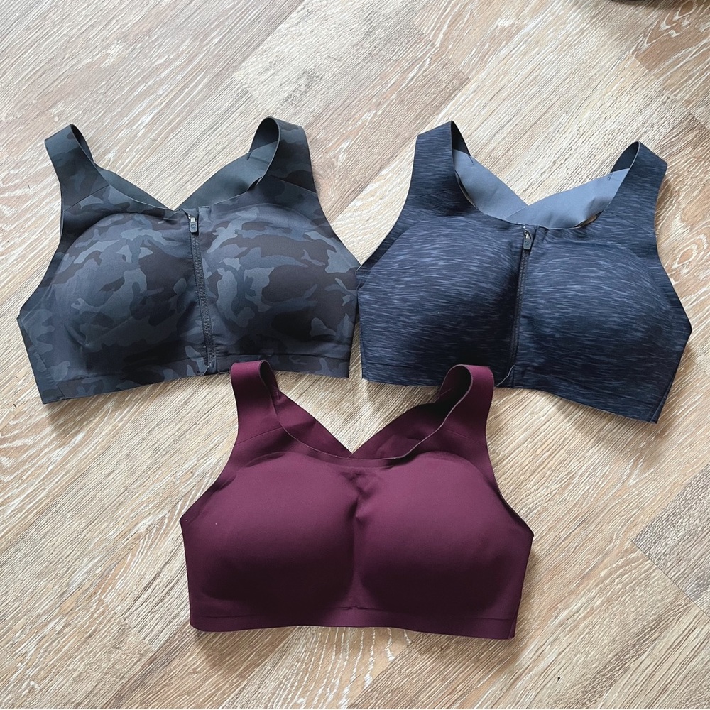 Lululemon | Set of Three Enlite Bra | 36DD